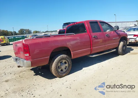 2004 Dodge Ram 2500 Slt/Laramie из США, поврежденный, VIN 3D7KU28D94G181901